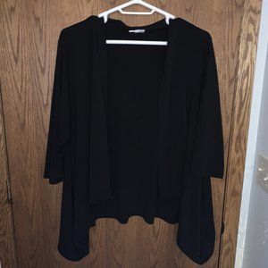 Black flowy jacket